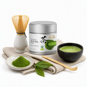 Factory Supply Culinary Matcha Powder Bulk Organic Green <b>Tea</b> For Smoothies Support Custom Brand Design And Packaging - Product Image 3