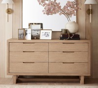 Commode en bois artisanale personnalisée à 6 tiroirs, de haute qualité, économique et fonctionnelle pour la décoration intérieure