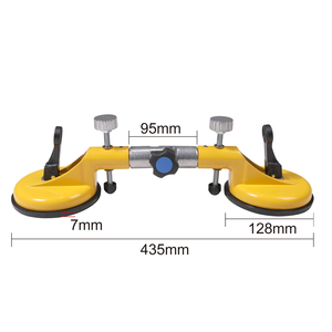 2x90 <span class=keywords><strong>grados</strong></span> <span class=keywords><strong>270</strong></span> <span class=keywords><strong>grados</strong></span> ajustable 2x130mm aleación de aluminio grado Industrial OEM ventosas para nivelación y alineación de azulejos - Product Image 5