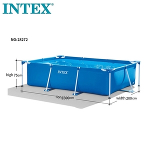 Grandes piscines rectangulaires personnalisées <span class=keywords><strong>hors</strong></span> <span class=keywords><strong>sol</strong></span> pour adultes <span class=keywords><strong>Piscine</strong></span> extérieure à cadre en acier pour jardin d'arrière-cour - Product Image 4