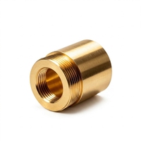 Boîtier en laiton usiné sur commande par CNC, composants de boîtier en laiton de précision pour équipement de capteur industriel OEM ODM