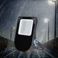 Projecteur LED d'extérieur étanche IP66 à prix abordable, directement de l'usine, pour jardin, parc, cour, garage, 50W, 100W, 200W