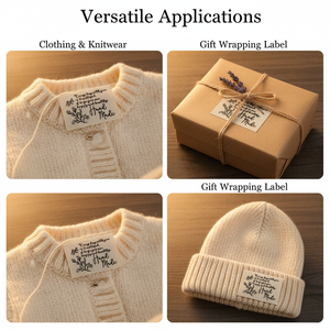 Étiquettes tissées en satin de qualité supérieure avec broderie de logo métallique 3D personnalisée pour les marques de vêtements et les accessoires de mode - Product Image 3