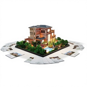 Modèle d'<span class=keywords><strong>architecture</strong></span> de villa moderne en plastique ABS pour une présentation de haute qualité - Product Image 1