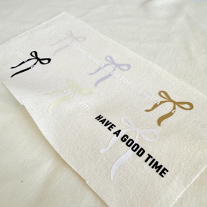 Fashionable Artistic Novel Innovative Custom Style Clothing Accessories White Ink Material Heat Transfer Process Variety <strong>Labels</strong> - Product Image 3