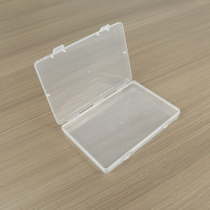 Rectangular Transparent Plastic <b>Storage</b> <b>Box</b> 17.5X11.9X1.7Cm With Lid For Office Organizer And <b>Small</b> Parts <b>Storage</b> - Product Image 3