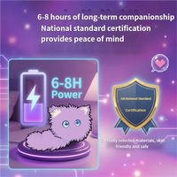 Juguete Sensorial Interactivo por Voz con Reconocimiento de Emociones por IA Inteligente, Peluche Súper Suave y Cálido para el Desarrollo del Coeficiente de Inteligencia en Niños, USB, Ideal para Bodas