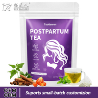 Sachets de thé détoxifiants naturels pour le soin post-partum de l'utérus, sans sucre, en vrac, marque privée, faible MOQ, prix direct usine, OEM