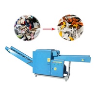 Broyeur textile en vente chaude, équipement de recyclage des vêtements usagés, machine à broyer les tissus