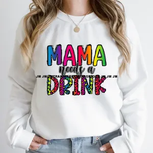 Autocollants mexicains chicana pour maman, fille et fils, autocollants de transfert thermique « Proud Latina Mamacita Chingona » prêts à être pressés pour t-shirts et sacs - Product Image 3