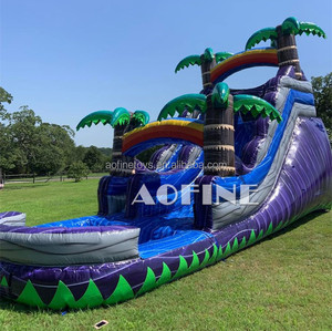 <span class=keywords><strong>2025</strong></span> thương mại dành cho người lớn trượt giá rẻ PVC trượt nước Inflatable hồ bơi trẻ em trượt Palm Tree thiết kế cho Trampoline công viên trẻ em người lớn - Product Image 5