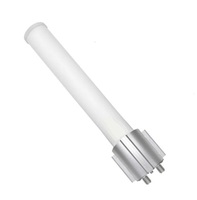 Antenne Wifi Fibre de Verre Omni MIMO 2x2 Double Bande 4G Extérieure 2400-2500MHz 2 Ports 9 dBi avec 2 Connecteurs RP-SMA-F