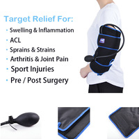 Vente en gros de Gel refroidissant à l'intérieur, sac de glace réutilisable pour les blessures sportives, soulagement de la douleur musculaire, vente en gros