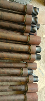 Tige de forage à marteau fond de trou en acier allié 42CrMo, surface lisse, sans soudure, filetage conique, diamètres de 50 mm à 89 mm, pour utilisation en forage fond de trou