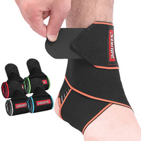 Aolikes 1527 Bandage de cheville réglable en nylon respirant Super élastique et confortable
