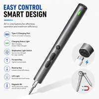 Mini tournevis électronique de précision 28-en-1, rechargeable par USB, portable, 3,7 V, 260 g, modèle double mode automatique-manuel