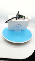 Puce 3993 860-960MHZ rfid uhf lecteur rj45 antenne intégrée portée moyenne 5 mètres ethernet wifi pour la gestion des véhicules