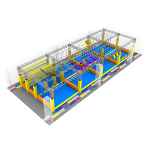 Tùy biến Modular NINJA CHIẾN BINH khóa học trở ngại cho phòng tập thể dục và Đào tạo trường học - Product Image 4