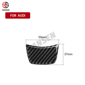 Autocollant de Volant de Voiture pour <span class=keywords><strong>Audi</strong></span> A6 C7 12-18 A7 A4L A3 <span class=keywords><strong>Q3</strong></span> Q5 Décoration en Fiber de Carbone Allroad <span class=keywords><strong>Sportback</strong></span> Auto Assesories - Product Image 6