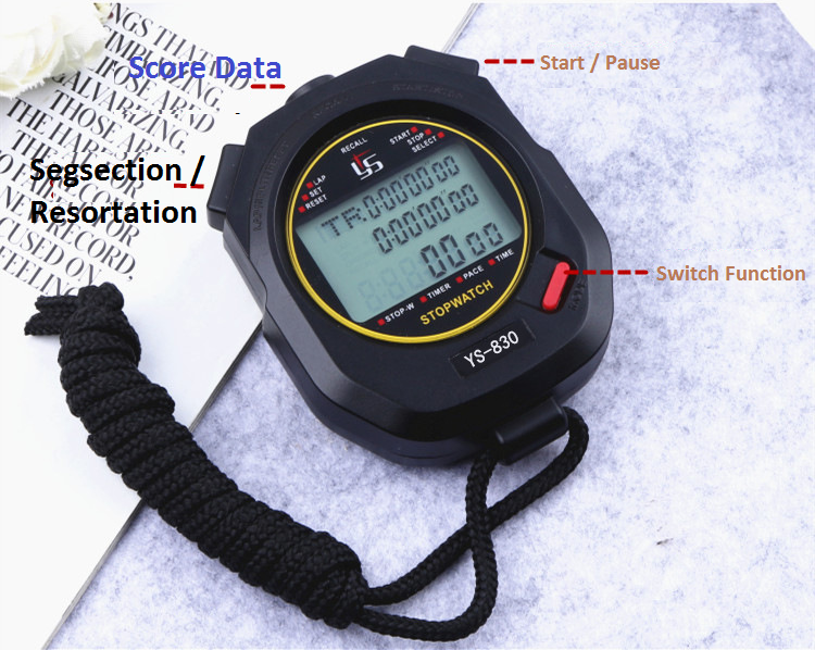 Sports Stopwatch Stopwatch Types Racer Digital Stop Watch