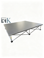 Système de scène personnalisé, structure en aluminium, scène pliable portable, scène en aluminium pliable pour événements en plein air