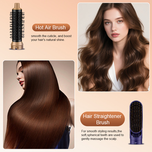 6 en 1 1000W 220V Hair Styler Caja de regalo Cepillo de aire caliente <span class=keywords><strong>Secador</strong></span> de pelo <span class=keywords><strong>con</strong></span> rizador Multi Styler <span class=keywords><strong>para</strong></span> secar el cabello" - Product Image 3
