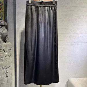 <span class=keywords><strong>Pantaloni</strong></span> Gonna da Donna <span class=keywords><strong>Larghi</strong></span> e Comodi <span class=keywords><strong>in</strong></span> Seta Xiangyun, Raso Pesante e <span class=keywords><strong>Pelle</strong></span>, alla Moda - Product Image 5