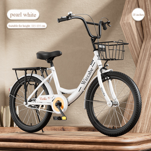 QT nouveau 18 20 22 pouces vélos 8-10-12-15 ans fille princesse enfants blanc VTT enfant vélo de route - Product Image 3