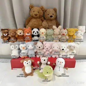 JC UK jellycat của thực tế xoăn gấu đồ chơi động vật nhỏ hàng loạt cổ ODM tùy chỉnh rửa kỹ thuật giảm căng thẳng búp bê sang trọng - Product Image 2