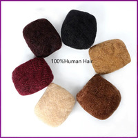 Cheveux 100% humains Afro Kinky Curly en vrac, pré-étirés, doux, naturels, pour tresses au crochet, extensions capillaires en gros