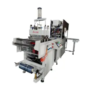 Fully automatic PET plastic lunch box/cake tray molding machine/high-speed plastic thermoforming machine