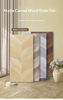 Carrelage en porcelaine mat 300*600mm, résistant aux acides, antibactérien, antidérapant, avec bordures en briques réfractaires, garantie 5 ans pour sols intérieurs modernes