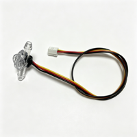 Sensor de Flujo de Líquido de Efecto Hall Dedicado para Máquinas de Café, 5V 60-1000mL/min, Salida de Pulso, para Preparadores de Té, Dispensadores de Leche y Agua
