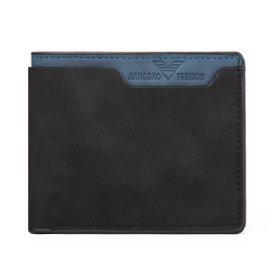 थोक पुरुषों के छोटे चमड़े के बटुए व्यवसाय मल्टी कार्ड स्लॉट वॉलेट के लिए सिक्के पर्स कार्ड धारक - Product Image 5