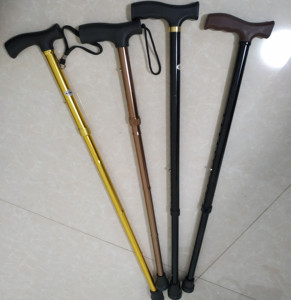 Height Adjusted Aluminum Alloy Folding <strong>Walking</strong> <strong>Stick</strong> for Elderly People - Product Image 3
