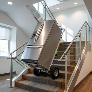 Carrello Saliscale Elettrico Pieghevole in Alluminio Leggero da 200 kg, Alimentato a Batteria, <span class=keywords><strong>per</strong></span> Trasporto Elettrodomestici - Product Image 5