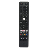Contrôleur RCU personnalisé, vente chaude, stock disponible, haute qualité, nouveau contrôle universel CT-8053 compatible avec les téléviseurs Toshiba 4K Netflix