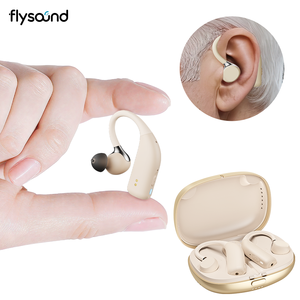 Audífonos Médicos BTE Ajustables de 50 Canales Flysound, Amplificador de Sonido Recargable Mini para Personas Mayores con Discapacidad Auditiva - Product Image 1
