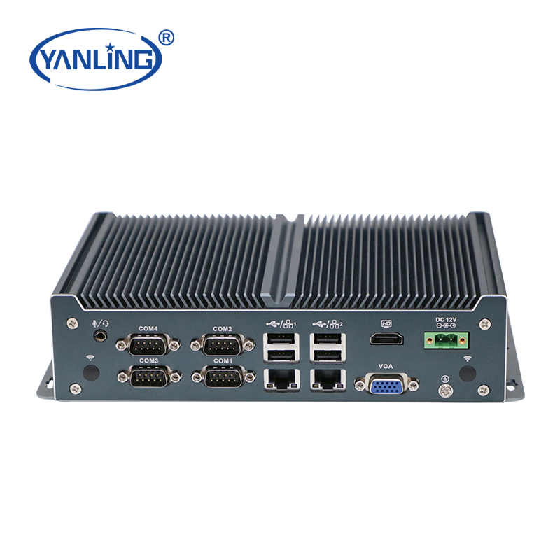 Fanless <strong>Mini</strong> <strong>Desktop</strong> Industrial <strong>Computer</strong> Quad Core <strong>Mini</strong> Industrial <strong>Pc</strong>