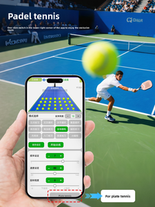 Lanciatore di Palline da Tennis Intelligente PT-MAX C BMST012 con App e Aggiornamento OTA Remoto per Allenamento Tennis Singolo/Multiplo - Product Image 4