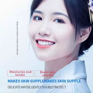 Masque facial en feuille de soin de la peau au collagène hydratant blanchissant à l'acide hyaluronique du Japon en gros sous marque privée OEM LOUG - Product Image 4