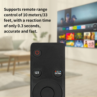 Samsung Smart TV Télécommande BN59-01258E avec Netflix Rakuten Multifonction LED LCD Code Fixe-Compatible avec Prime TV