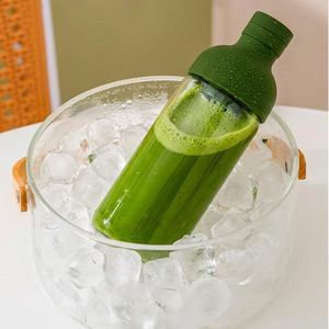 Bouteille <span class=keywords><strong>à</strong></span> thé froid en verre borosilicate personnalisée par le fabricant OEM, 450 ml/950 ml, tasse shaker pour matcha - Product Image 2