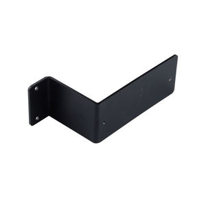 Supports d'étagère Support d'<span class=keywords><strong>angle</strong></span> noir Garde-corps robuste Main courante d'<span class=keywords><strong>escalier</strong></span> Étagère flottante en métal fixée au mur Supports réglables - Product Image 3