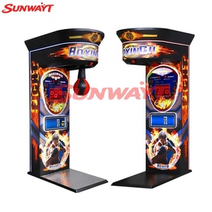 Máquina de Boxeo Arcade Operada con Monedas para Parques de Diversiones, Entrenamiento Deportivo y Entretenimiento Callejero que Mide la Fuerza de Golpeo - Product Image 3