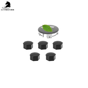 Emblème de voiture rouge argenté, étiquette Logo de voiture, <span class=keywords><strong>Center</strong></span> de roue pour Tesla modèle 3 - Product Image 2