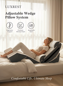 Coussin Ergonomique Certipur en Mousse à Mémoire de Forme Solide pour <span class=keywords><strong>Lit</strong></span>, Soutient le Corps, le Dos, le Cou, les Jambes, Soulage le Reflux Acide, le Confort Gastrique et les Ronflements - Product Image 4