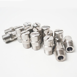 2 "1/4" 1/8 "304 316 из нержавеющей стали высокого давления для очистки керамического сердечника плоский вентилятор распыления Водоструйная насадка - Product Image 4
