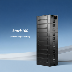 Système de batterie empilable haute tension Dyness Stack 100, LifePO4, 50 kWh, 100 kWh, système de stockage d'énergie industriel et commercial - Product Image 2