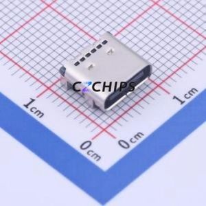 TYPE-C-31-M-05 USB Connector SMD Connector ( Connector Type: Type-C )( Gender: Female )( Mounting Type: Horizontal Mount ) - Product Image 1